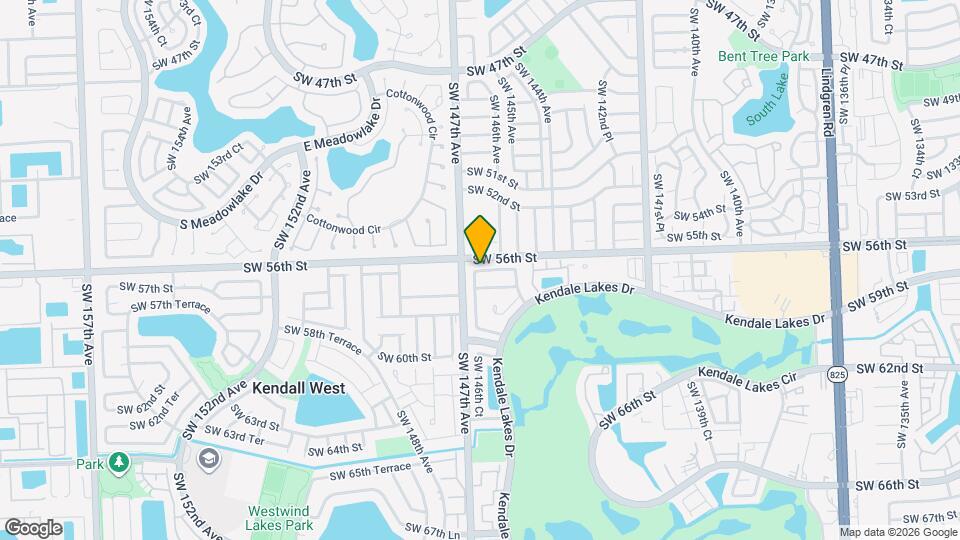 14687 SW 56th Terrace Map and Location Details
