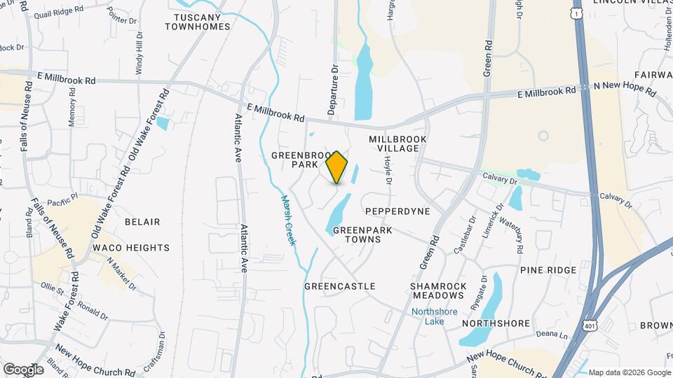 4716 Walden Pond Dr Map and Location Details