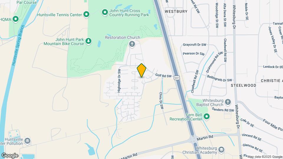 4111 Hunters Ridge Dr SW Map and Location Details
