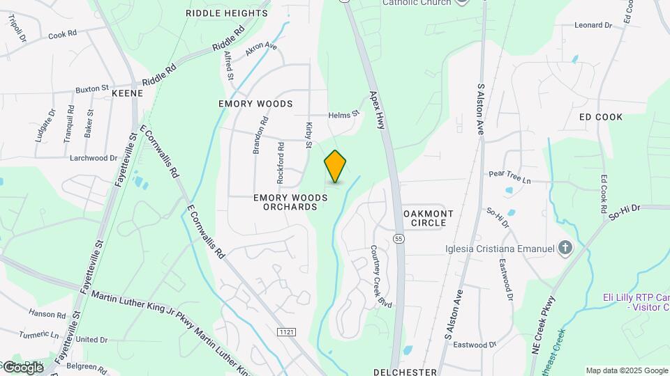 711 Tambor Rd Map and Location Details