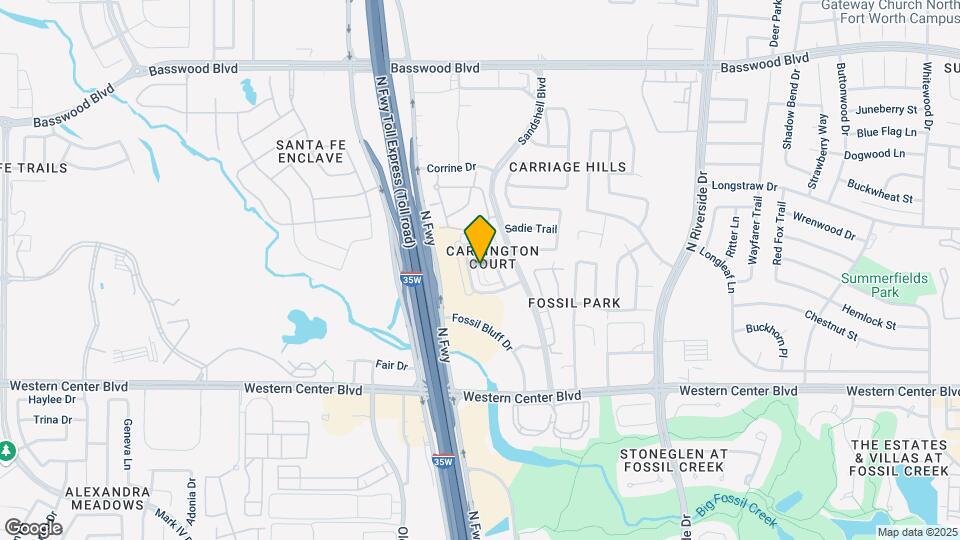 6928 Carrington Ln Map and Location Details