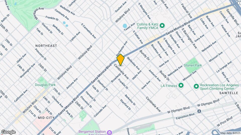 1440 S Centinela Ave Map and Location Details