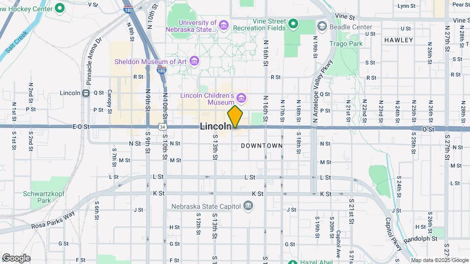1401 O St Map and Location Details