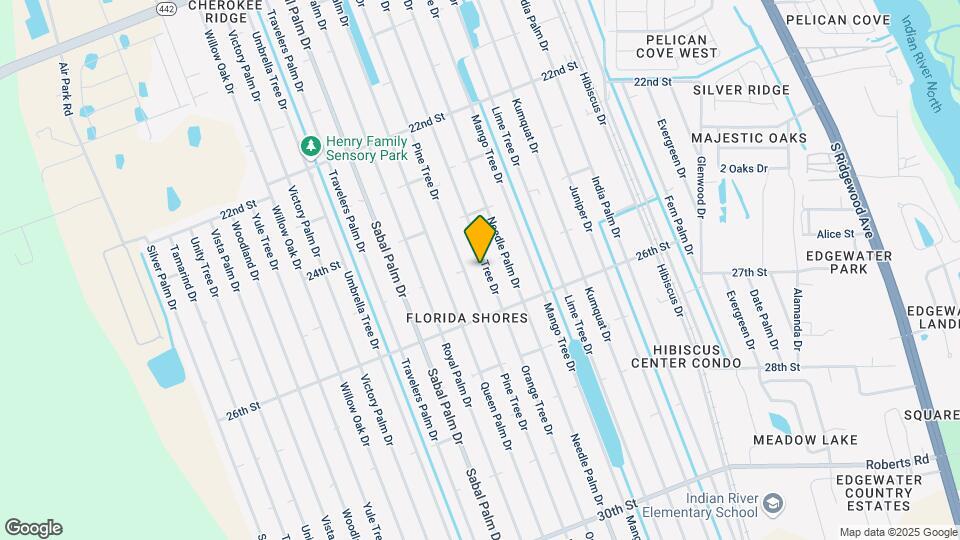 2504 Orange Tree Dr Map and Location Details