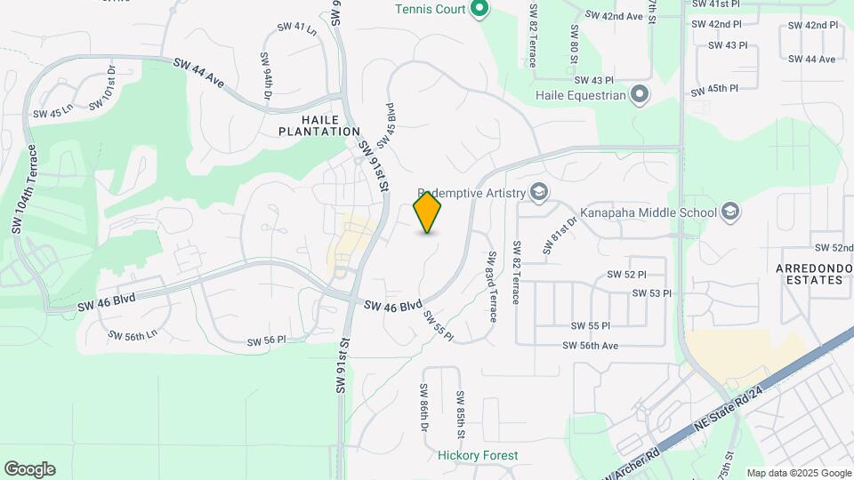 5124 SW 86th Terrace Map and Location Details