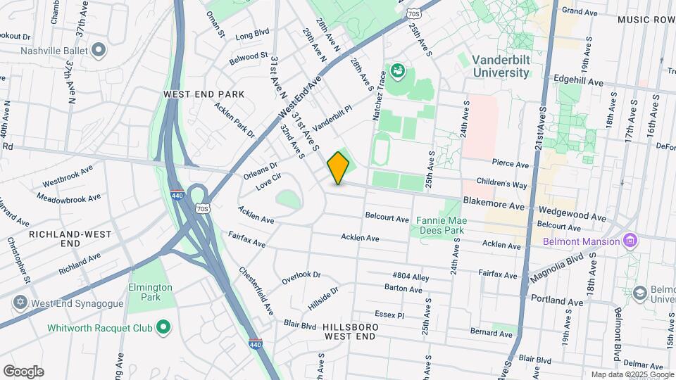3008 Blakemore Ave Mapa y Detalles de la Ubicación