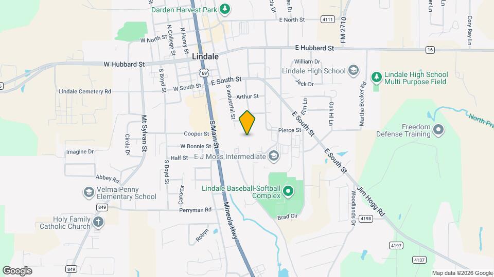 513 S Industrial St, Unit 2 Map and Location Details