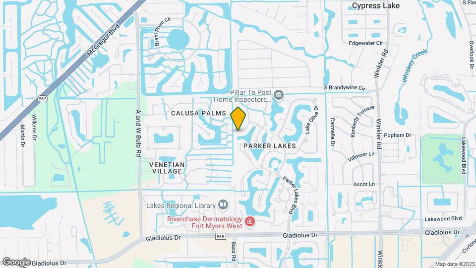 9361 Alamander Ct Map and Location Details