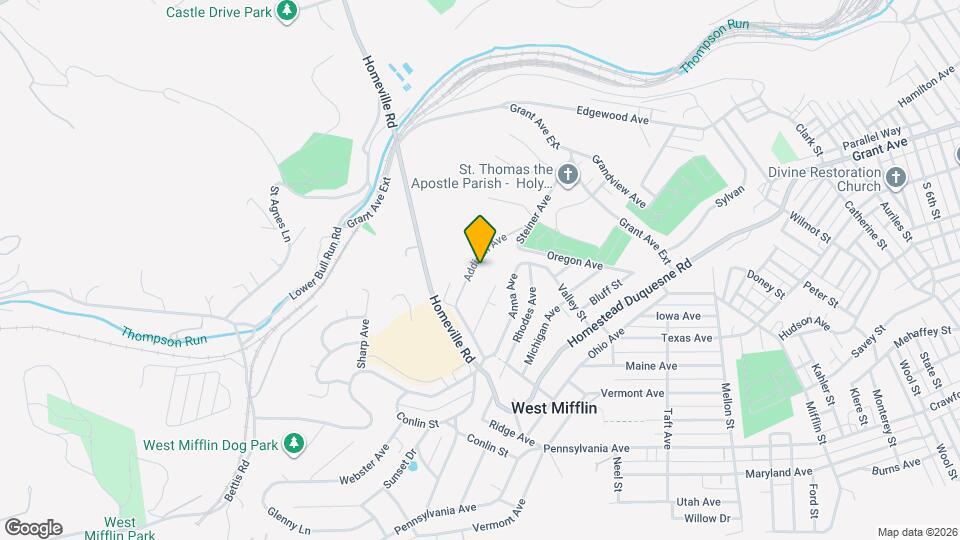 1917 Addison Ave Map and Location Details