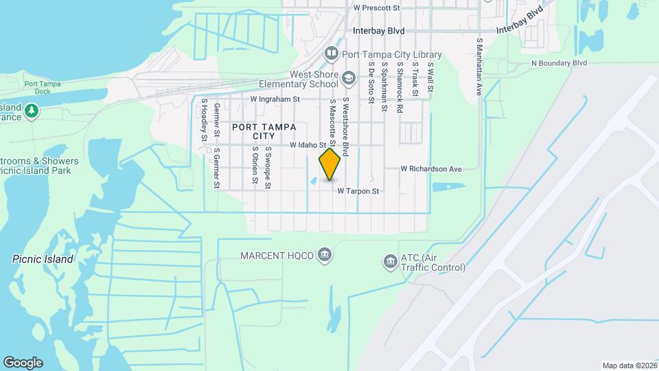 7513 S Mascotte St Map and Location Details