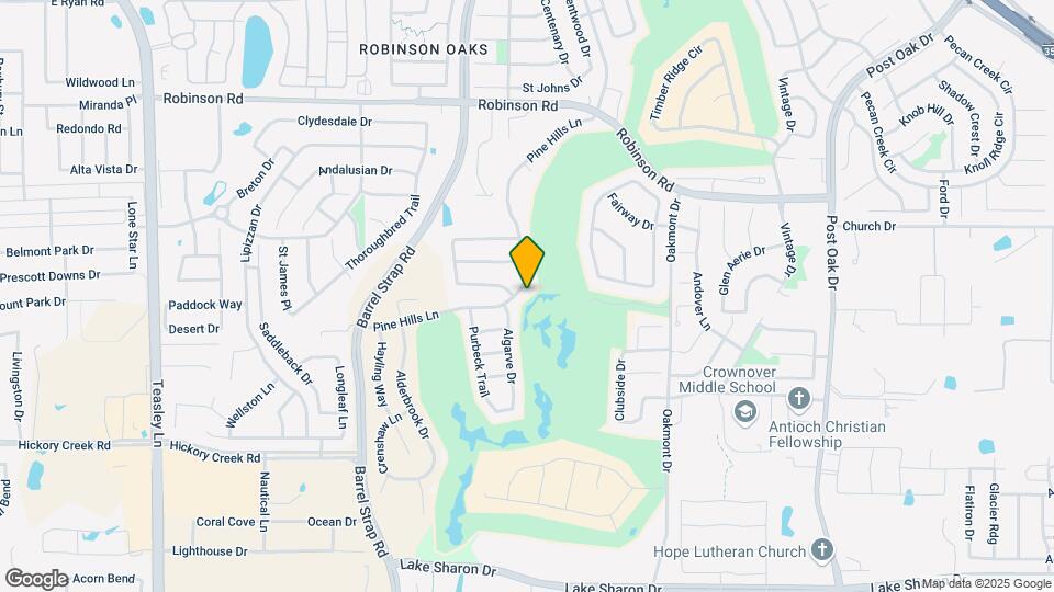 6321 Pine Hills Ln Map and Location Details