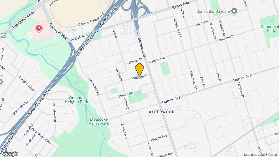 59 Mitcham Dr Map and Location Details