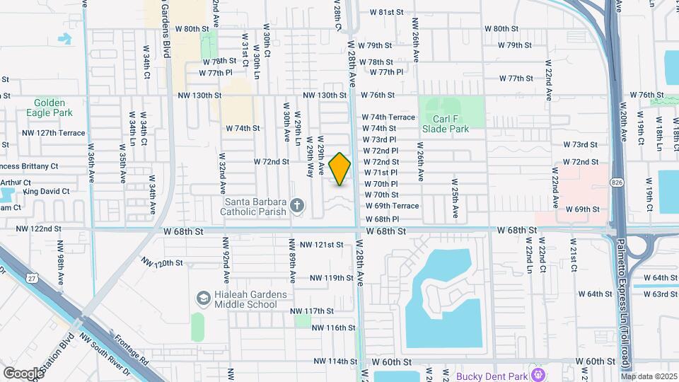7011 W 29th Ave Map and Location Details