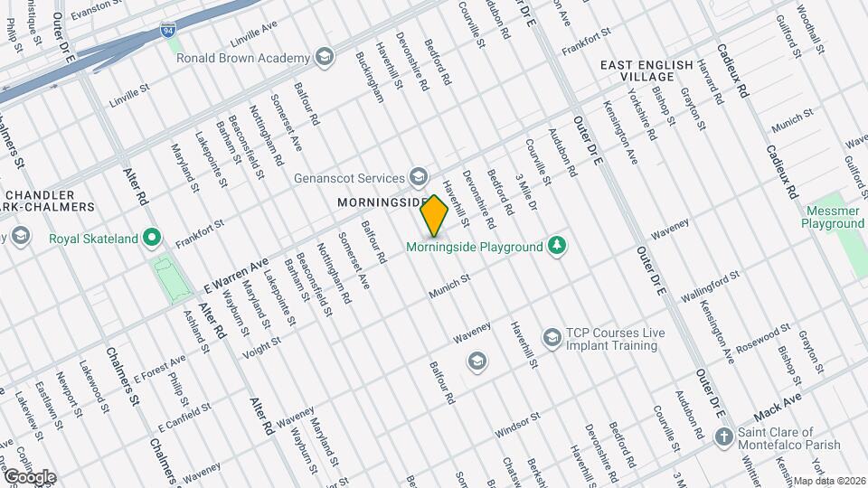 4708 Berkshire St Map and Location Details