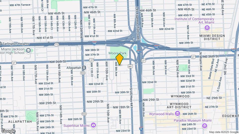 790 NW 35th St Map and Location Details