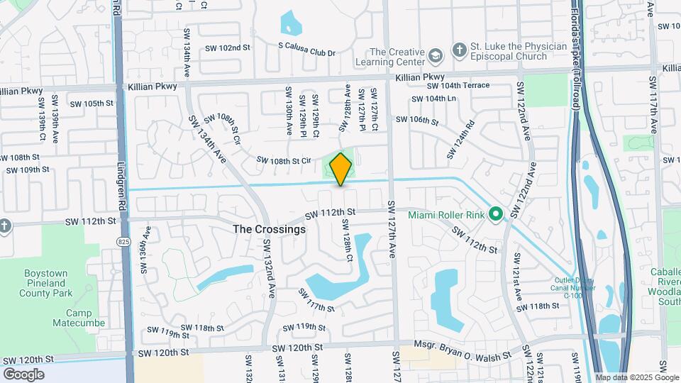 11044 SW 128th Ct Map and Location Details