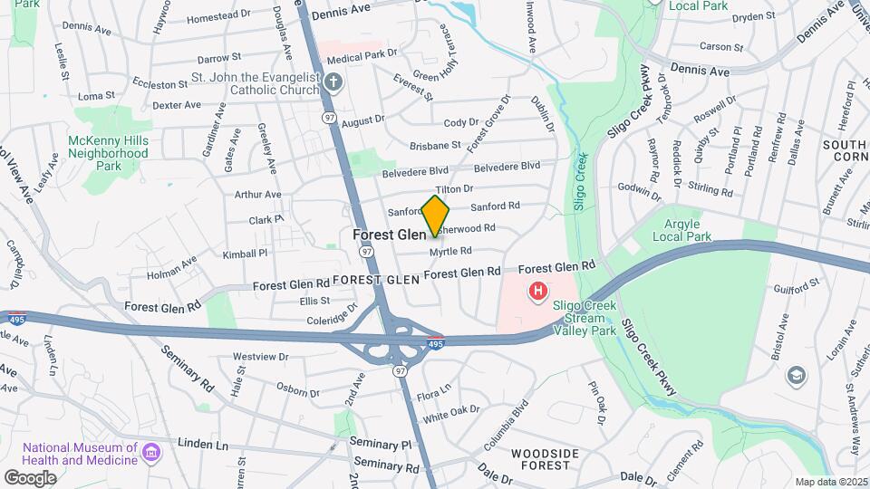 9808 Forest Grove Dr Map and Location Details