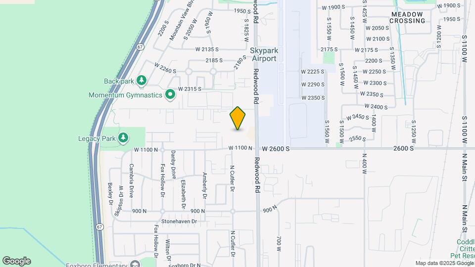 1169 N Meridian Ln Map and Location Details