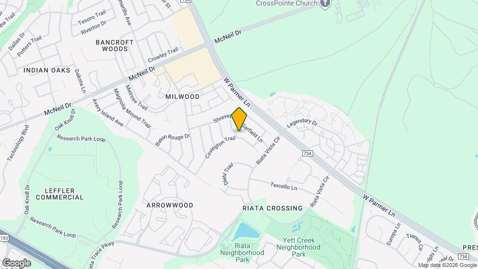 12910 Covington Trail Map and Location Details