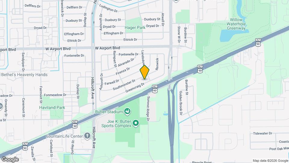 5718 Greencraig Dr Map and Location Details