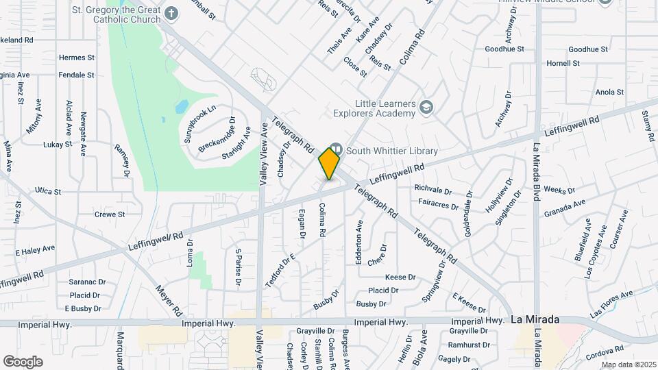 11724 Colima Rd Map and Location Details