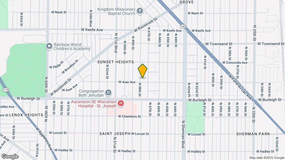 3210 N 48th St, Unit 3210 Map and Location Details