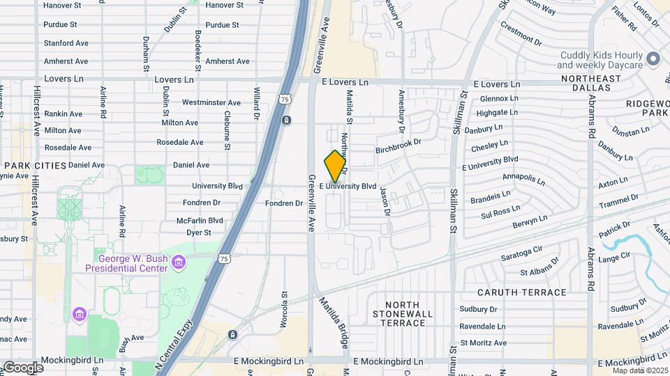 4800 Northway Drive Map and Location Details