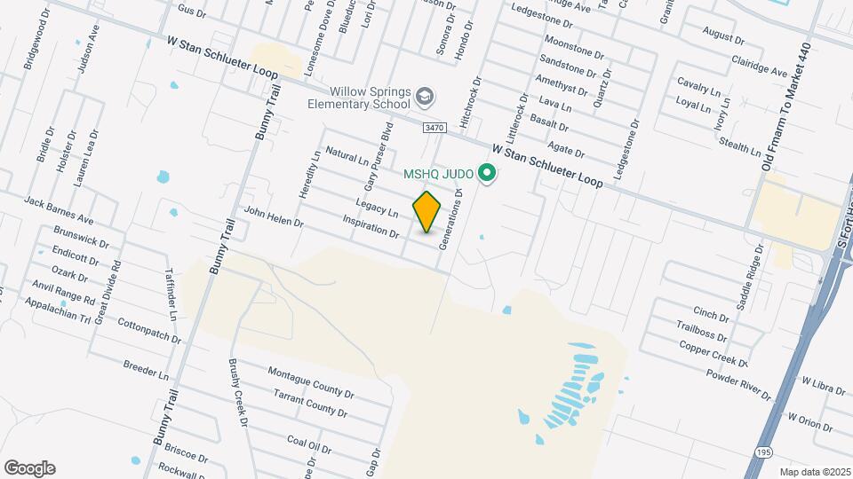 2507 Inspiration Dr Map and Location Details