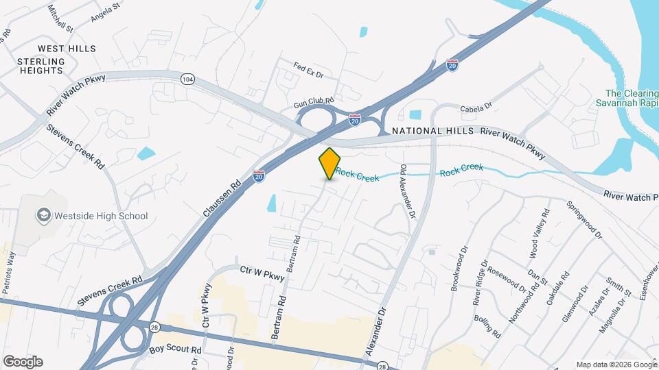 2023 Creekside Ct Map and Location Details