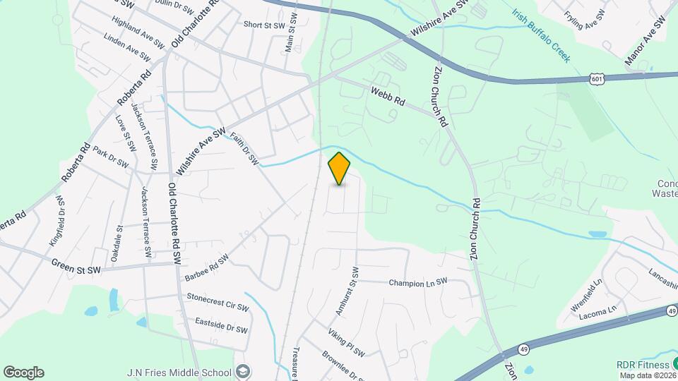 529 Pullman St SW Map and Location Details