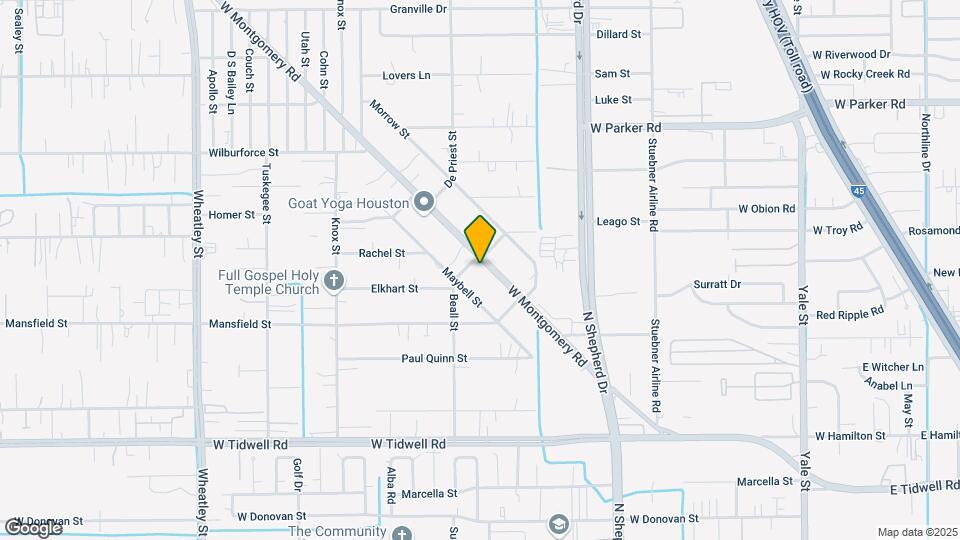 6127 W Montgomery Rd Map and Location Details