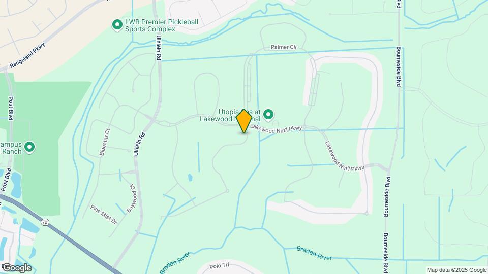 5814 Wake Forest Run Mapa y Detalles de la Ubicación
