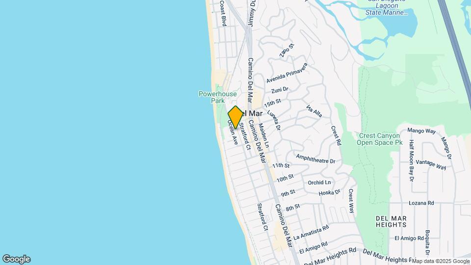 Ocean Avenue by the Sea Mapa y Detalles de la Ubicación