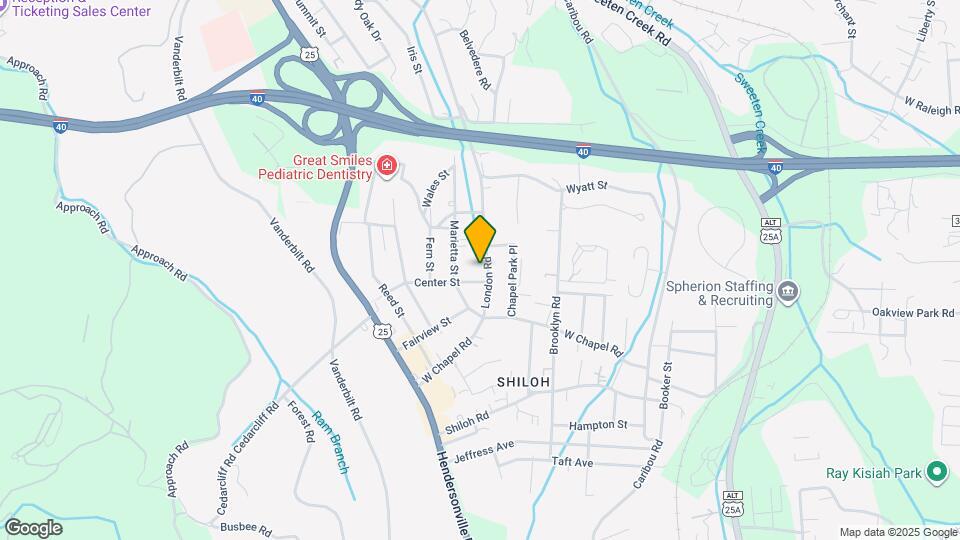 367 London Rd Map and Location Details