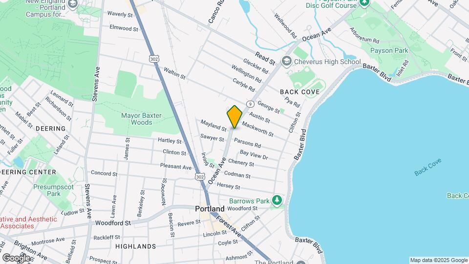 121 Ocean Ave, Unit 1 Map and Location Details