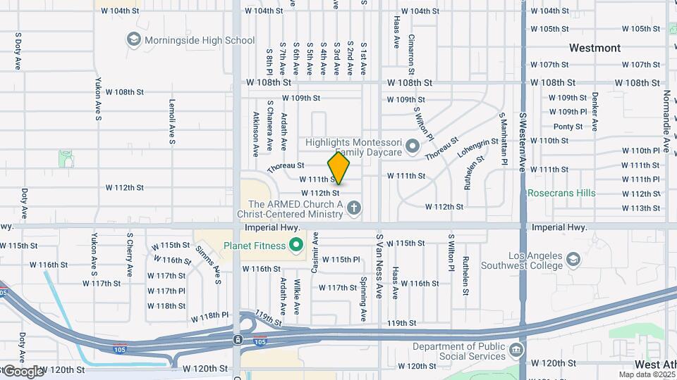 2409 W 112th St Map and Location Details