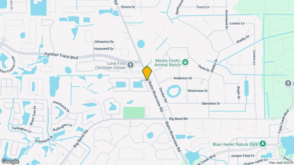 12906 Cattail Shore Ln Map and Location Details