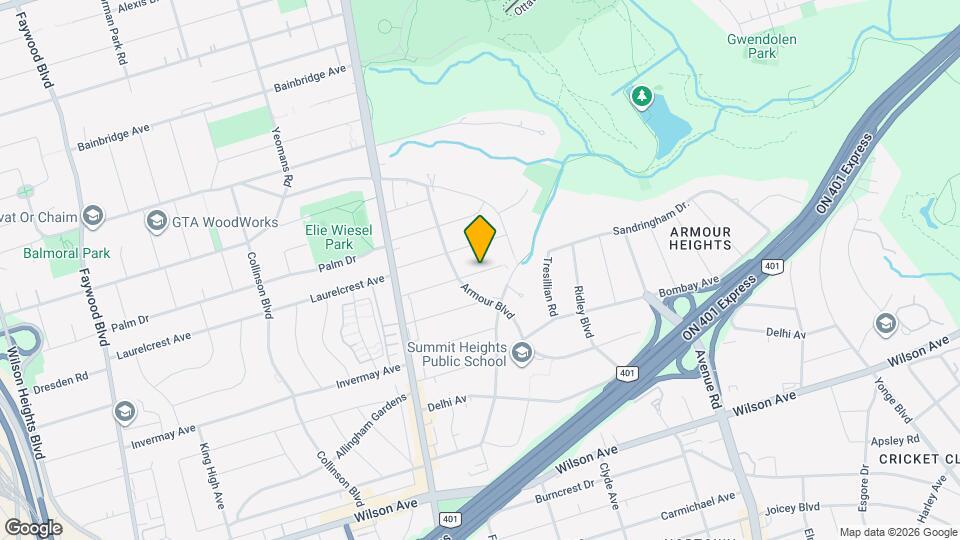 248 Sandringham Dr. Map and Location Details