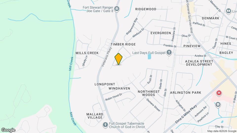 708 Timber Ridge Trail Map and Location Details