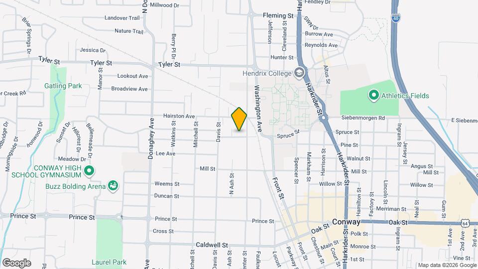 1616 Independence St Map and Location Details