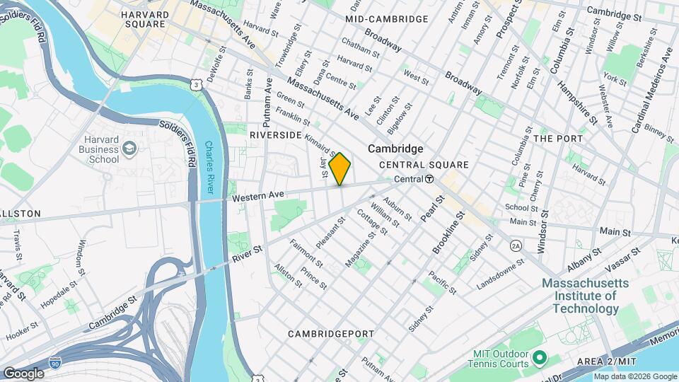 158 Western Ave Map and Location Details