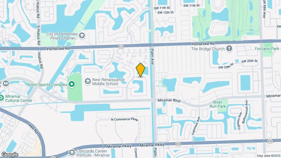 10228 SW 23rd Ct Mapa y Detalles de la Ubicación