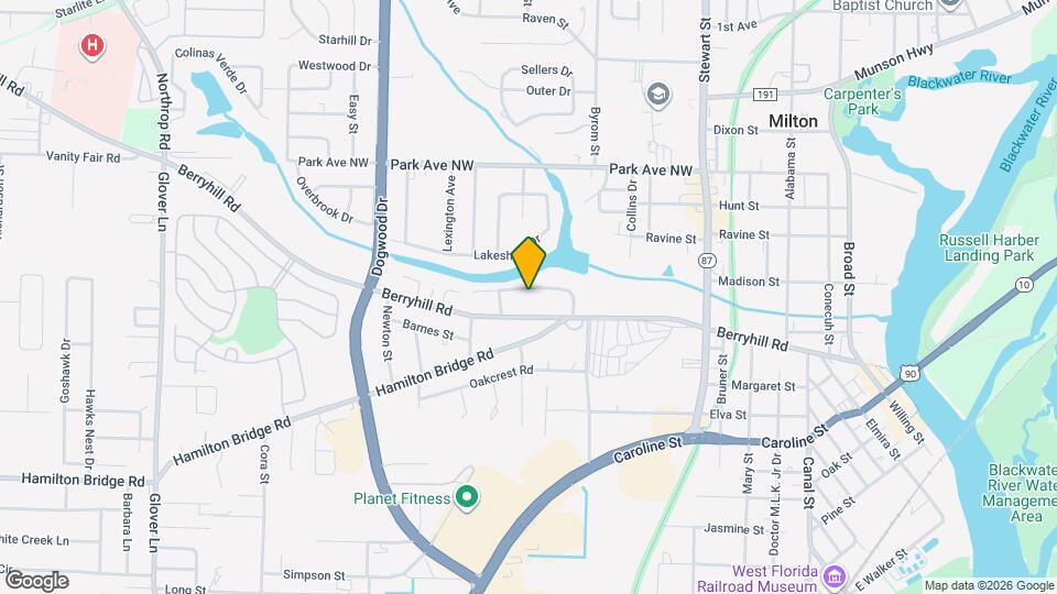 5325 Lakewood Dr Map and Location Details