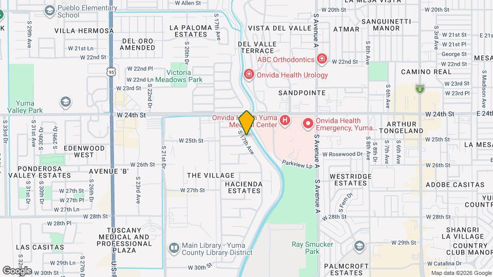 2477 S 17th Ave Mapa y Detalles de la Ubicación