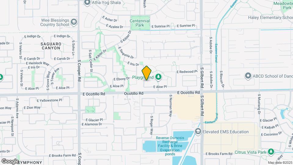 2545 E Ebony Dr Map and Location Details