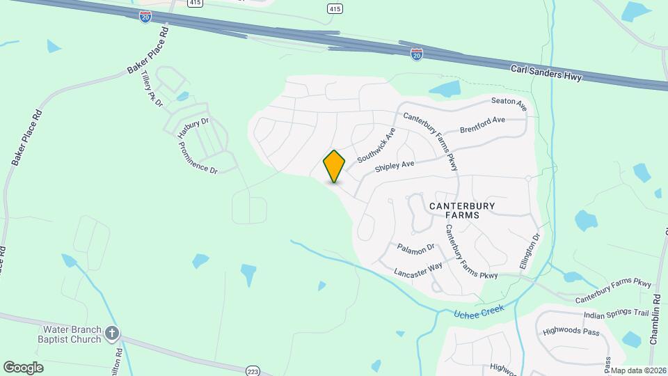 2447 Newbury Ave Map and Location Details