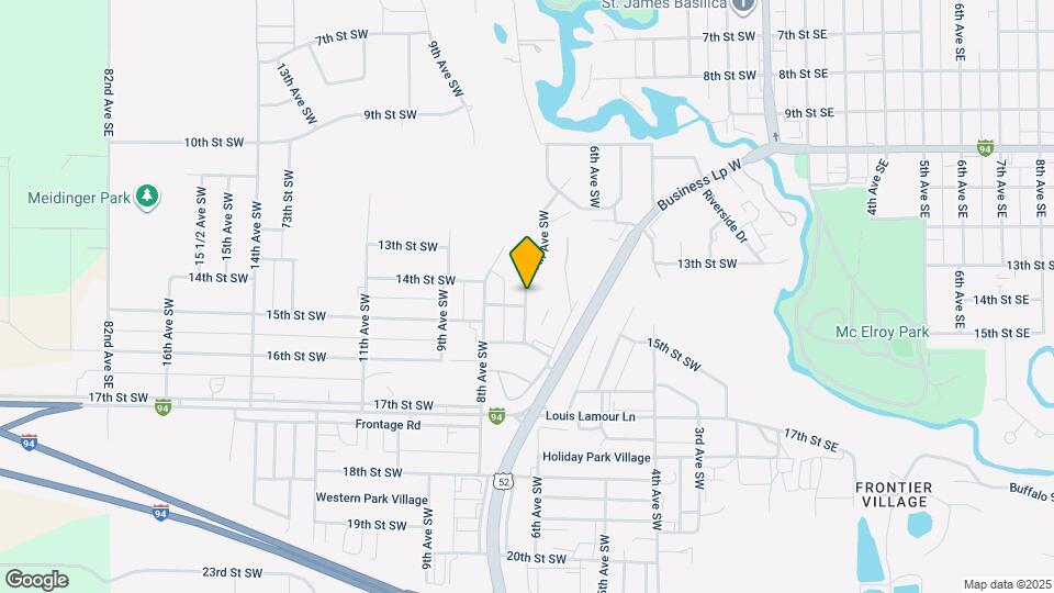 1407 7th Ave SW Map and Location Details