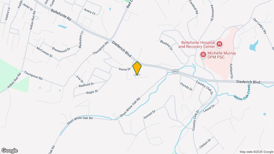 505 Belleview Dr Map and Location Details