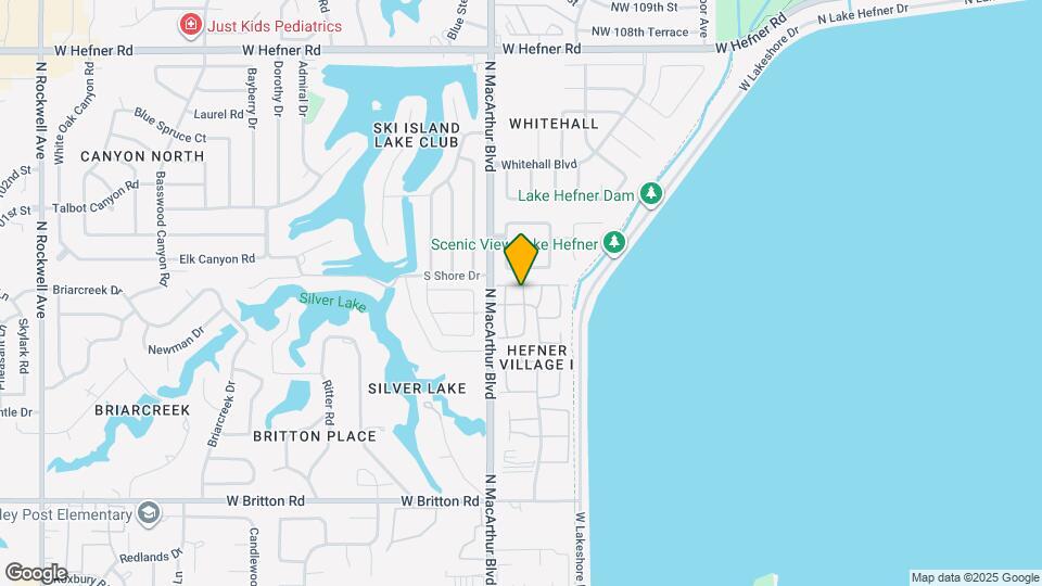 5805 Hefner Village Ct Mapa y Detalles de la Ubicación