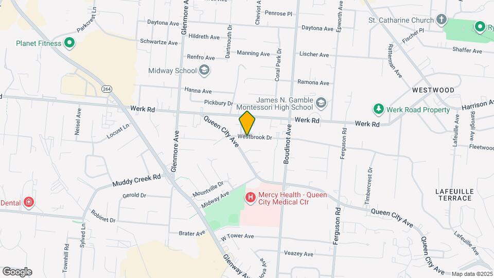 3167 Westbrook Dr Mapa y Detalles de la Ubicación